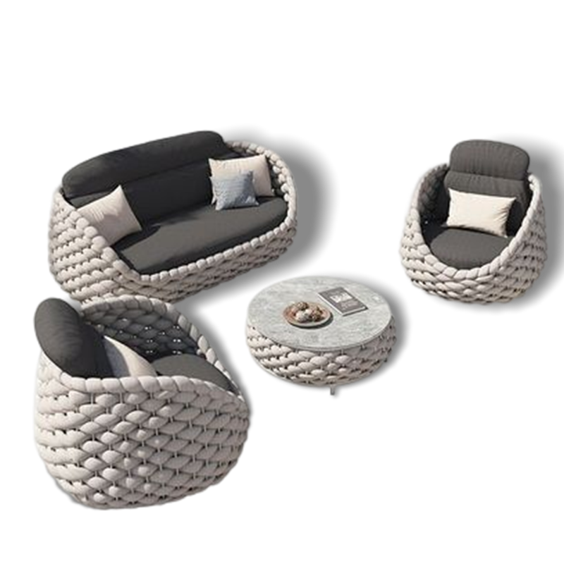 Rope Outdoor Furniture Comfortable Outdoor Chairs