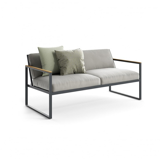 Aluminum Garden Furniture Outdoor Two Seater Sofa Buy Aluminum Garden