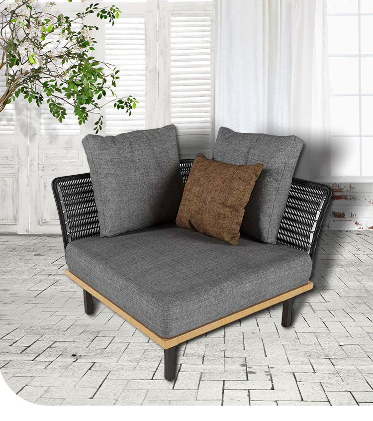 Teak Outdoor Furniture Teak Garden Corner Sofa